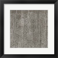 Framed Weathered Wood Patterns XI