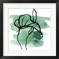 Framed 'Tropical Sumi-e I' border=