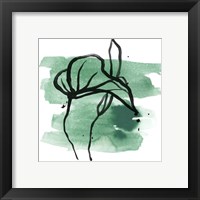 Framed 'Tropical Sumi-e I' border=