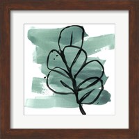 Framed 'Tropical Sumi-e V' border=