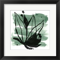 Tropical Sumi-e VII Framed Print