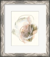 Framed 'Hyacinth Gesture I' border=