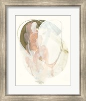 Framed 'Hyacinth Gesture II' border=