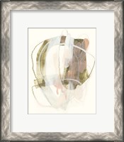 Framed 'Hyacinth Gesture III' border=