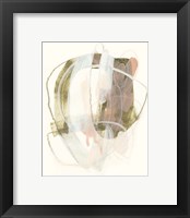 Framed 'Hyacinth Gesture III' border=