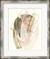 Framed 'Hyacinth Gesture IV' border=