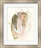 Framed 'Hyacinth Gesture IV' border=