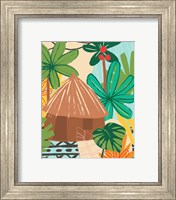 Framed 'Graphic Jungle V' border=