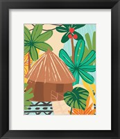 Framed 'Graphic Jungle V' border=