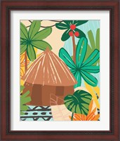 Framed 'Graphic Jungle V' border=