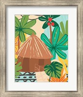 Framed 'Graphic Jungle V' border=