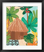 Framed 'Graphic Jungle V' border=