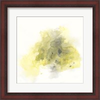 Framed 'Citron Cloud II' border=