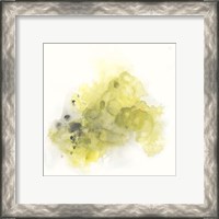 Framed 'Citron Cloud III' border=