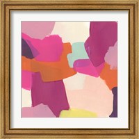 Framed 'Pink Slip II' border=