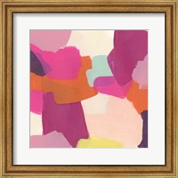 Framed 'Pink Slip II' border=