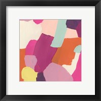 Framed 'Pink Slip III' border=