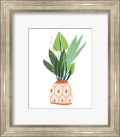 Framed 'Happy Plants III' border=