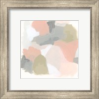 Framed 'Pink Cloud IV' border=