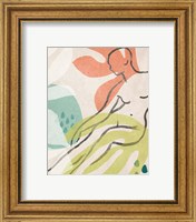 Framed 'Tropical Nude IV' border=