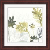 Framed 'Tropical Stems I' border=