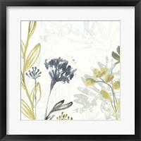 Framed 'Tropical Stems II' border=