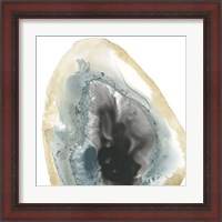 Framed 'Cropped Geodes III' border=