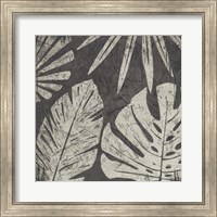 Framed 'Tribal Palms I' border=