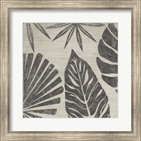 Framed 'Tribal Palms III' border=