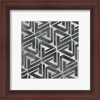 Framed 'Neutral Tile Collection II' border=