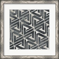 Framed 'Neutral Tile Collection II' border=