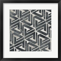 Framed 'Neutral Tile Collection II' border=