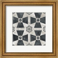 Framed 'Neutral Tile Collection IV' border=