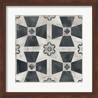 Framed 'Neutral Tile Collection IV' border=