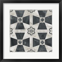Neutral Tile Collection IV Framed Print