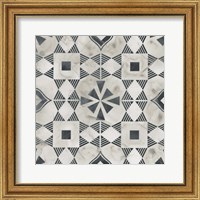 Framed 'Neutral Tile Collection V' border=