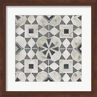 Framed 'Neutral Tile Collection V' border=