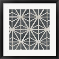Neutral Tile Collection VII Framed Print