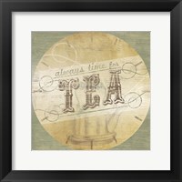 Beverage O'Clock II Framed Print