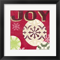 Let's Get Jolly IV Framed Print