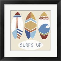 Surf's Up! I Framed Print