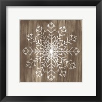 Framed 'Barnwood Wonderland III' border=