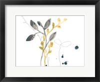 Navy Garden Inspiration III Framed Print