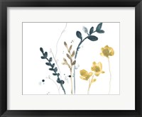 Navy Garden Inspiration VI Framed Print