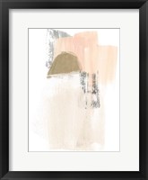 Blush Abstract V Framed Print