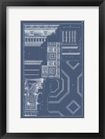 Framed Column & Cornice Blueprint IV