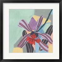 Framed 'Corner Flower II' border=