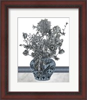 Framed 'Bouquet in China II' border=