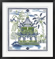 Framed Pagoda Visit I