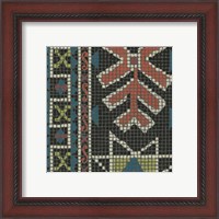 Framed 'Woven Journey I' border=